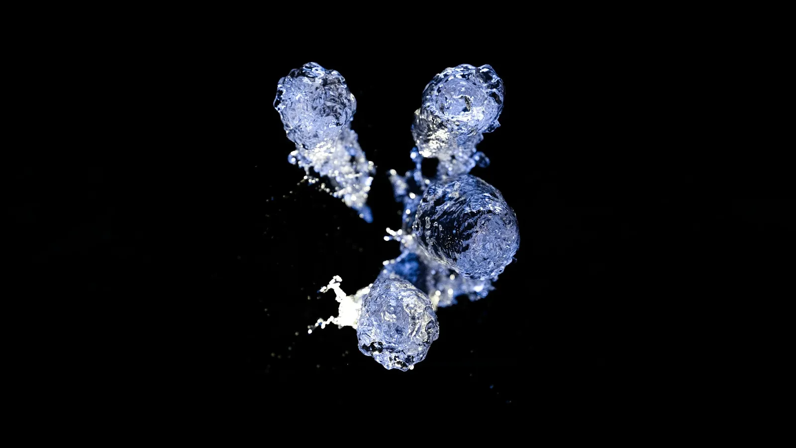 An illustration of a Y-shaped antibody molecule on black
