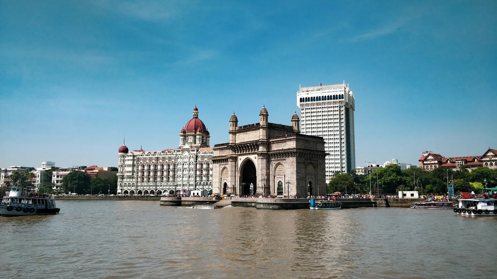 Gateway of India on the Mumbai waterfront