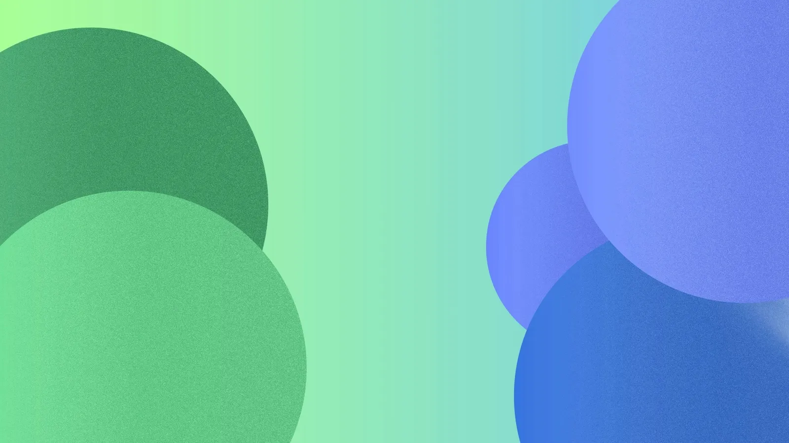 Overlapping coloured circles