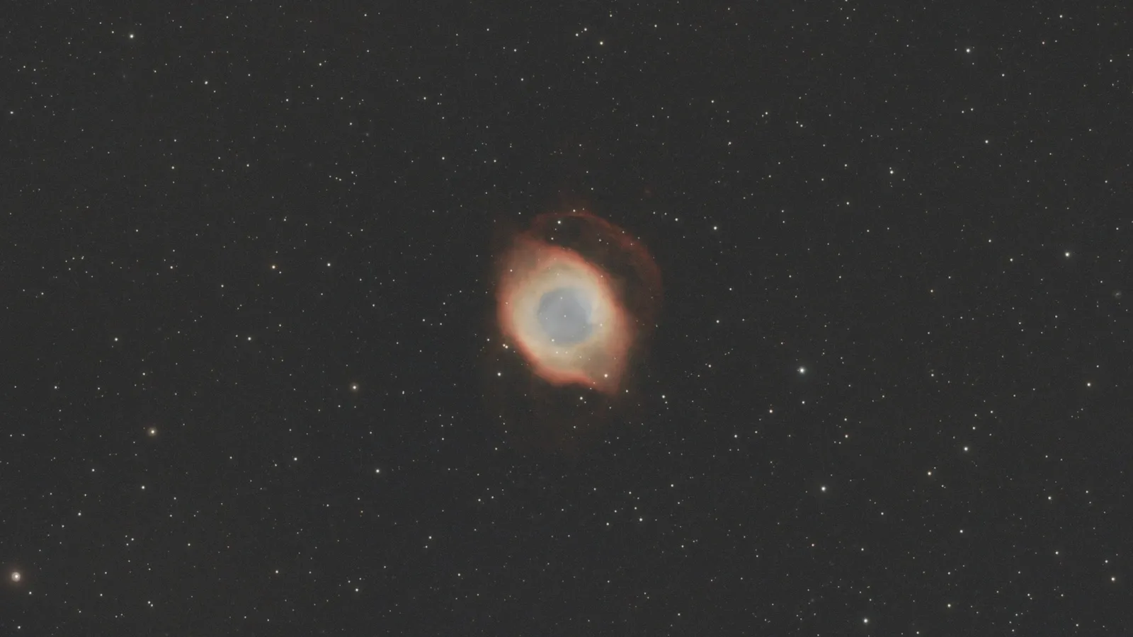 Ring-shaped nebula around a dying star