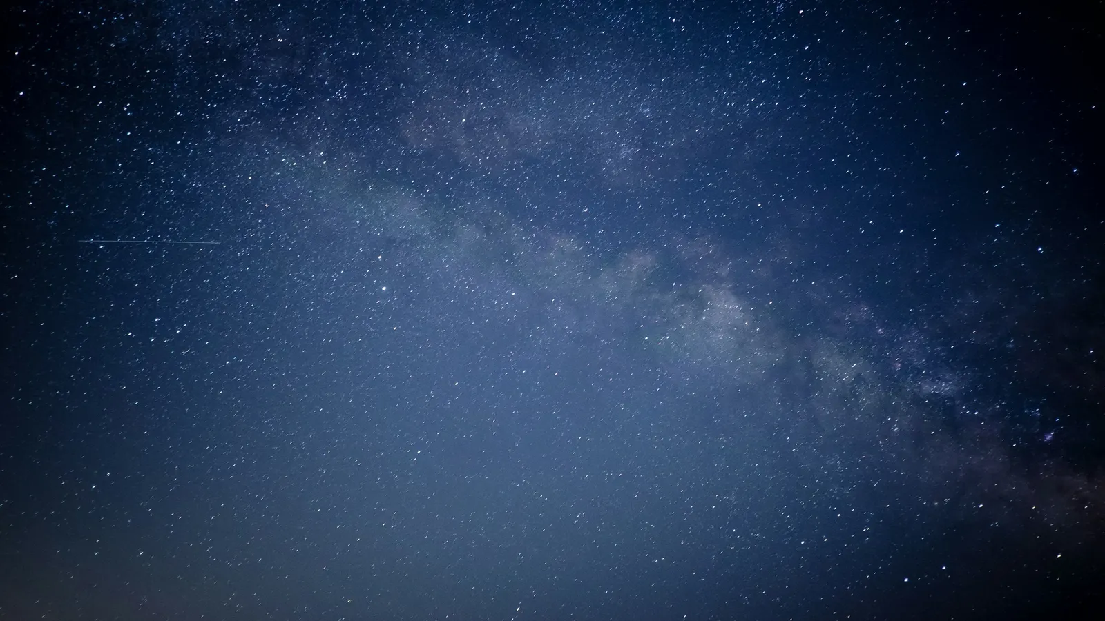 The Milky Way across a dark night sky